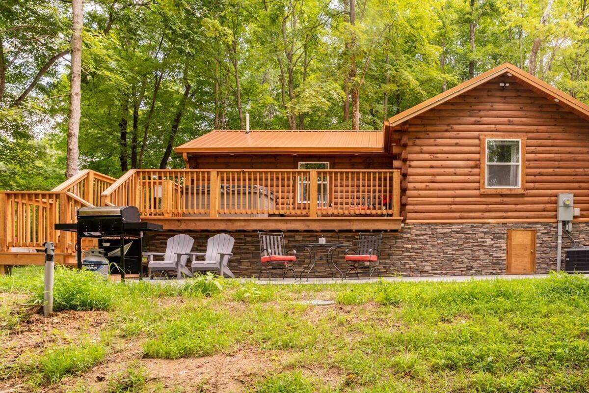 Secluded Wooded Cabin Near The Hocking Hills New Straitsville Exteriör bild