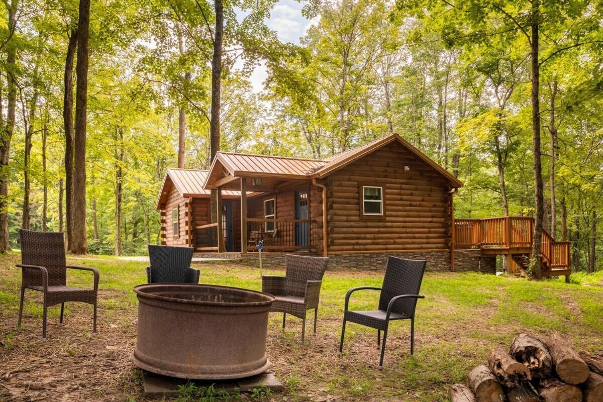 Secluded Wooded Cabin Near The Hocking Hills New Straitsville Exteriör bild